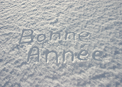 mini-puzzle exclusif Imajeux Bonne Anne inscrit dans la neige
