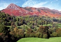 puzzle exclusif Imajeux photographie des monts du Cantal roussis par l'automne