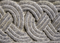 puzzle exclusif Imajeux photographie d'un bas-relief celtique avec motif de tressage