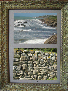 exemple de tableau multi-images sur le thme de la Bretagne compos  partir de mini-puzzles imajeux